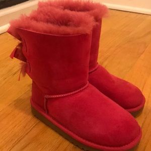 Pink Bailey Bow Ugg